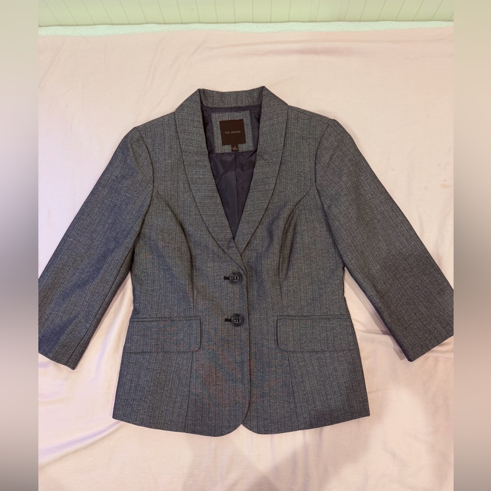 The Limited Charcoal Blazer